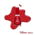 thumbnail image 3 of Salon Perfect Crème One Step Gel, Cherry Cola, Red Nail Polish, 0.5 fl oz, 3 of 11