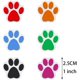 thumbnail image 3 of Rollo de pegatinas de pata de perro mascota*500 rollos*A-268 Adepaton WMZY-660-2, 3 of 6