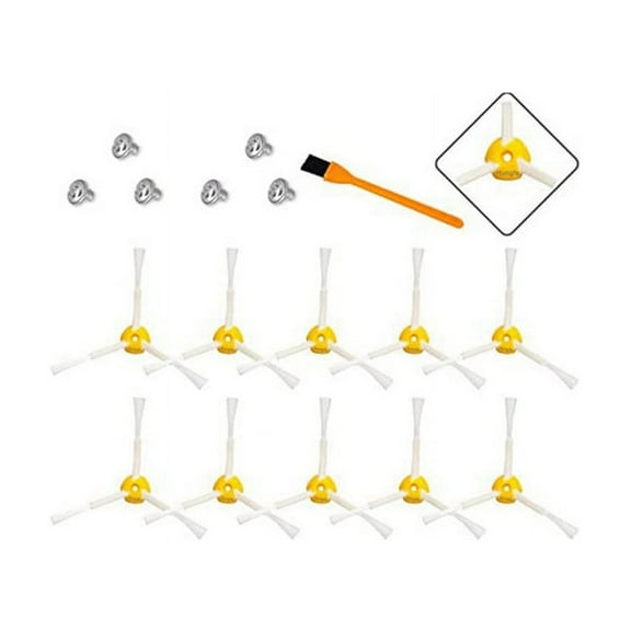 3- Side Brush for I-Robot , Replacement Accessories Parts for 500 600 700 Series Vacuum