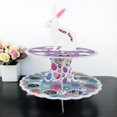 thumbnail image 3 of Neinkie Easter Eggs Holder Round Rabbit Shape Easter Egg Shelf Easter Eggs Display Stand Desktop Craft Easter Eggs Tray Holder Rack, 3 of 6