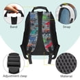 thumbnail image 4 of Bulopur Boys 17 Inch School Backpack 4 PCS Dinosaur Truck Print Bookbag with Lunch Bag, Water Bottle Sleeve and Pencil Case for Boys and Girls, 4 of 8