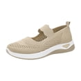 thumbnail image 2 of Shoes for Women, Office Shoes, Orthopedic Walking Shoes for Women,2026 New Orthowalkway Womens Shoes,Woven Orthopedic Breathable Walking Sneaker Non-Slip Arch Support Slip On Shoes, Khaki 6, 2 of 6
