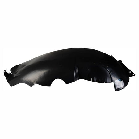 TRQ Front Left Inner Fender Liner Black Drivers Side Fits Select 1997-2002 Ford Expedition 1997-2003 F-150 2004 F-150 Heritage FO1248102