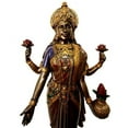 thumbnail image 6 of Large 19.75"H Goddess Lakshmi Shri Thirumagal Statue Hindu Deity of Prosperity Wealth Wisdom Fortune, 6 of 6