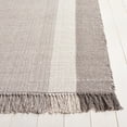 thumbnail image 3 of SAFAVIEH Montauk Sharlene Solid Cotton Area Rug, Ivory/Grey, 8' x 10', 3 of 11