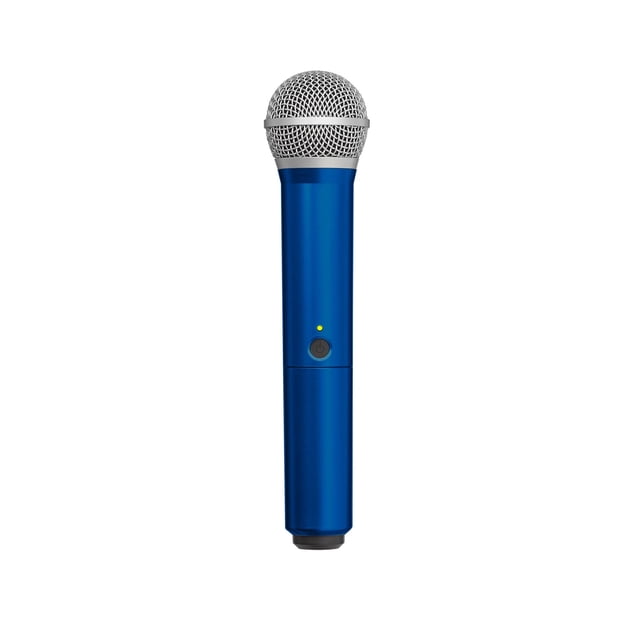 Micrófono Shure WA712-BLU con mango de color azul