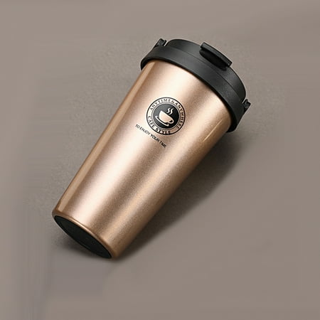 

Bobasndm Vacuum Bottle Button Design Vacuum Insulated Bottle Portable Harmless for Indoor