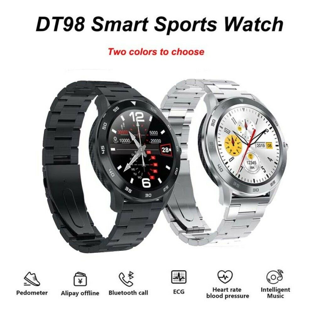 1.3 inch Full Touch Screen Sport Smart Watch Men Waterproof Fitness