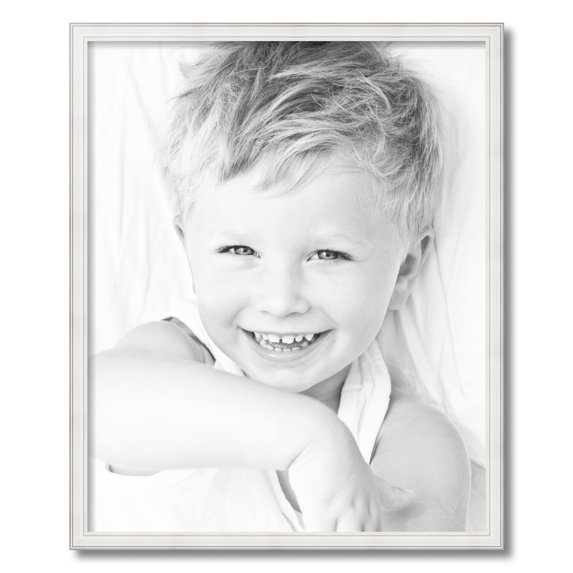 ArtToFrames 22x27 inch White Picture Frame, White Wood Poster Frame (4318)