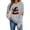 VKOYWKM-ZQR1-Gray, variant on VKOYWKM Women's Halloween Print Crew Neck Sweatshirt Cute Spooky Graphic Sweatshirts Oversized Long Sleeve Sweatshirts Fall Pullover
