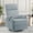 Blue, variant on Korser Swivel Rocker Recliner Chair for Small Spaces Chenille for Living Room,Grey