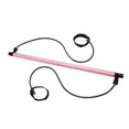 thumbnail image 2 of 1pc Yoga Pilates Stick Resistance Bar Bodybuilding Gym Tube Loop Elastic Exercise Bar (pink), 2 of 3