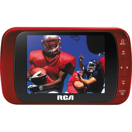 RCA DHT235 (Used) Red MINI 3.5" Portable LCD TV