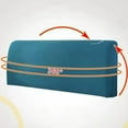 thumbnail image 3 of Cateissary Actualización y cabecera de poliéster con cabeceras de cama de lujo nórdicas, funda antideslizante elástica y flexible Juegos de cama Vino rojo, 3 of 6