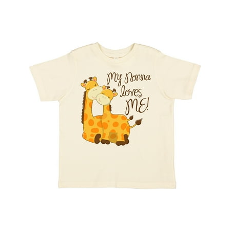 

Inktastic My Nonna Loves Me! Gift Toddler Boy or Toddler Girl T-Shirt