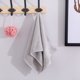 thumbnail image 1 of Nvzi Toallas de 2 piezas, 12,99 x 29,13 pulgadas, toalla antibacteriana de algodón de fibra larga, liviana, toallas de secado rápido para su baño (gris claro), 1 of 5