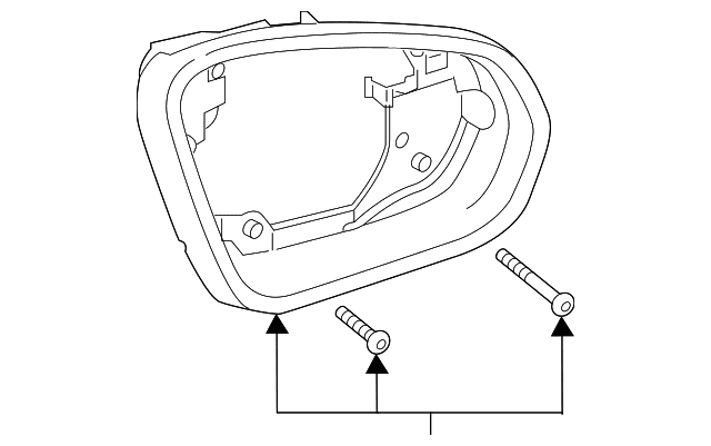 Genuine OE Mercedes-Benz Frame - 0998101602