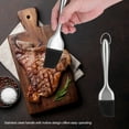 thumbnail image 3 of Stainless Steel Handle Silicone Head Basting Barbecue Oil Brush BBQ Roasting Tool (20cm), 3 of 5