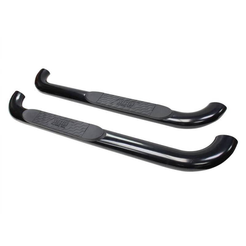 Westin 21-2325 Platinum 4" Oval Nerf Step Bars - Black Powdercoat Finish Fits select: 2002-2003 DODGE RAM 1500, 2004-2005 DODGE RAM 2500