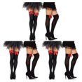 thumbnail image 2 of Maytalsory Nylon Thigh High Smooth Line Fit All Body Shape Suitable Dress Delicate Thigh High Stockings 3Set, 2 of 6