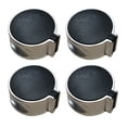 thumbnail image 4 of Miangastore 4PCS Gas Stove Knob Zinc Alloy Cooker Metal Button Sturdy Ignition Switch Button Gas Stove On-Off Knob Accessory for Home Kitchen (45° Switch Style), 4 of 8