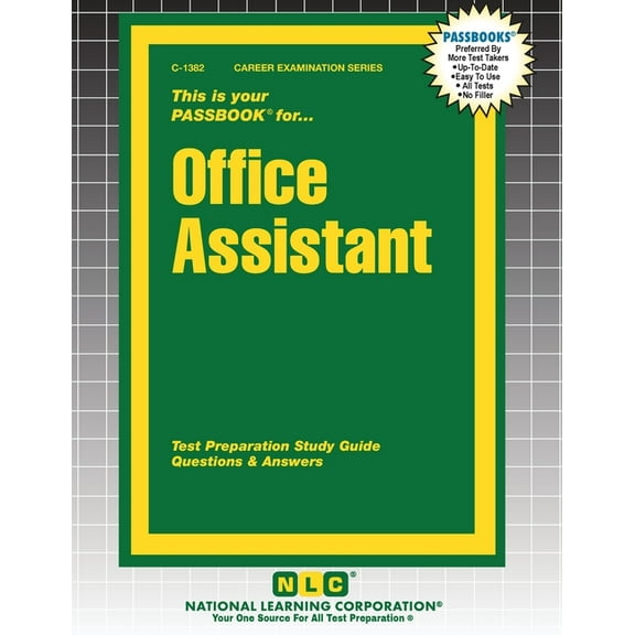 Career Examination Office Assistant, Book 1382, (Paperback)