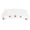 White, variant on Nieyigj Universal 5-Snap Flip Up Wind Visor Shield for Open Face Motorcycle Helmets, Polycarbonate, Red (10 inches / 25.4 cm)