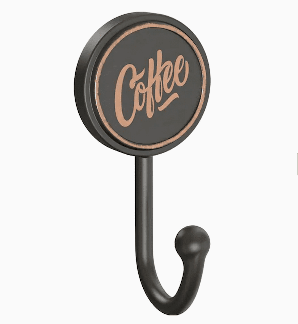 Brainerd B36019JVBC Bronze & Copper Coffee 5 1/8" Coat, Hat, Robe Hook