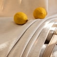 thumbnail image 3 of Japanese Cotton Linen Thick Beige Blackout Window Curtains for Living Room Bedroom Dining Decor White Tulle Elegant Custom Decor, 3 of 5
