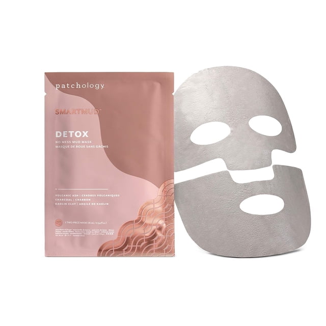 Mascarilla facial Patchology SmartMud Detox para hombres y mujeres