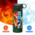 thumbnail image 6 of Yiaed Tropical Summer Vibes Print Water Bottle with Straw Lid, Stainless Steel Double Wall Insulated Water Bottle | Leak-Proof and Spill-Proof Water Bottle, 6 of 8