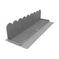 thumbnail image 4 of Protector contra salpicaduras de silicona para fregadero de cocina, tablero deflector de agua, protector antisalpicaduras para Gris, 4 of 9