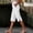 White, variant on iHPH7 Capri Pants for Women Cotton Linen Summer Capris for Women Lightweight with Pockets Cover Up Pants Pedal Pushers Elastic Waist Casual Trousers Black L