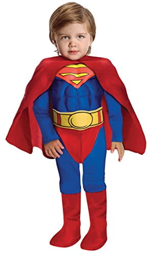 Super DC Heroes Deluxe Muscle Chest Superman Costume, Toddler