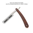 thumbnail image 2 of Rasoir professionnel pliable en acier inoxydable pour couper les cheveux et la barbe, 2 of 4