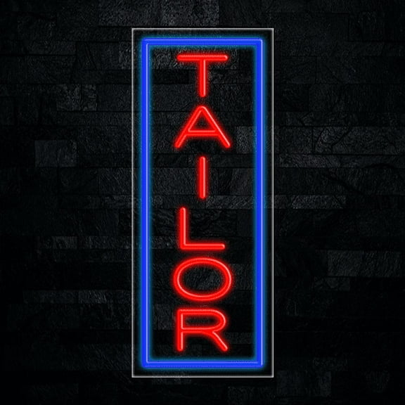 Tailor LED Neon Sign 12"L x 30"H #31631