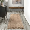 thumbnail image 2 of nuLOOM Daniela Chunky Jute Natural 2' 6" x 10' Farmhouse Runner Rug, 2 of 2