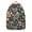 Vintage Retro Pa, variant on Floral Lemon Pattern Travel Backpack, Bright Yellow Fruit Print Daypack with Vintage Citrus Style for Lemon Lovers