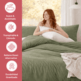 thumbnail image 4 of ALVANA Set de Edredón 2 Piezas Acolchado Extra Grande Hipoalergénico Relleno Suave de Microfibra Down Alternative Ideal para Todo el Año Uso como Edredón o para Funda Duvet, 4 of 6