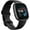 Black, variant on Sport Bands: Compatible with Fitbit Versa 4/3, Sense/Sense 2 - Soft Replacement Bracelet Straps for Women & Men