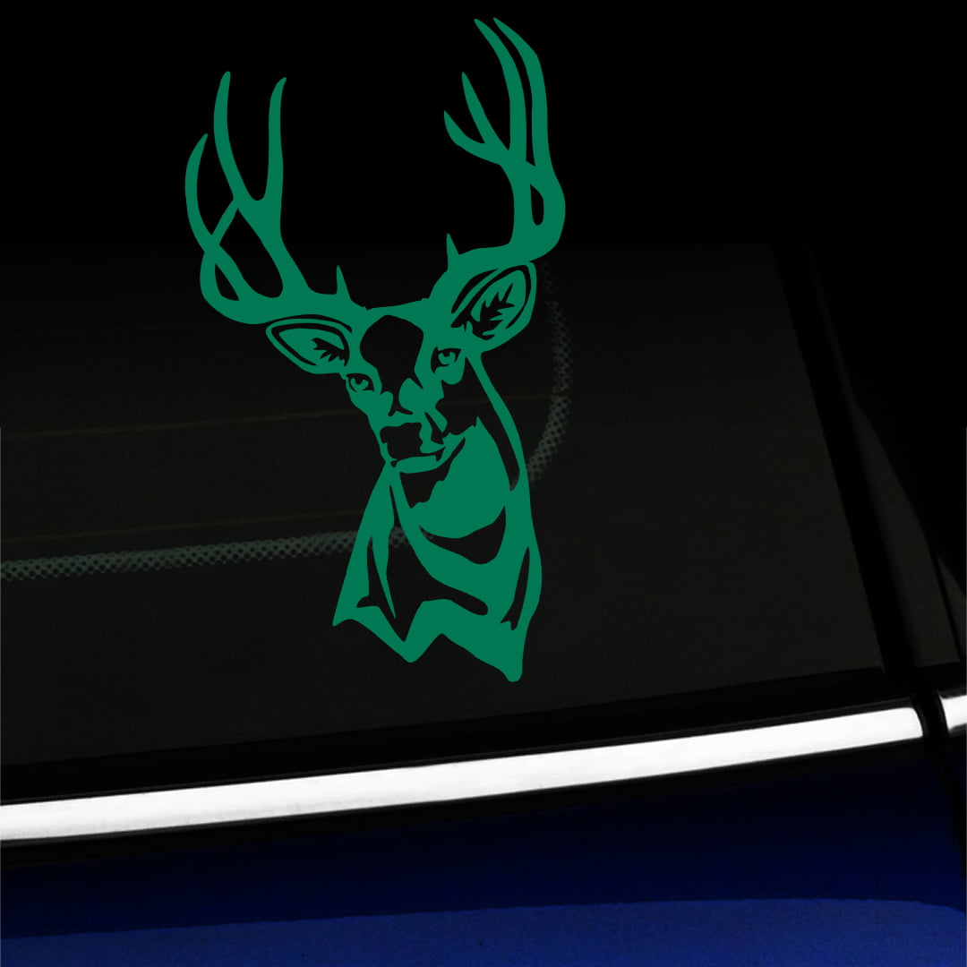 Elk on Hill Vinyl Decal Your Color Choice Sticker
