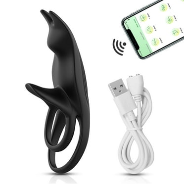 Vibrators Penis Rings for Couples with 12 Intense Vibration Modes, Remote Control Vibrators