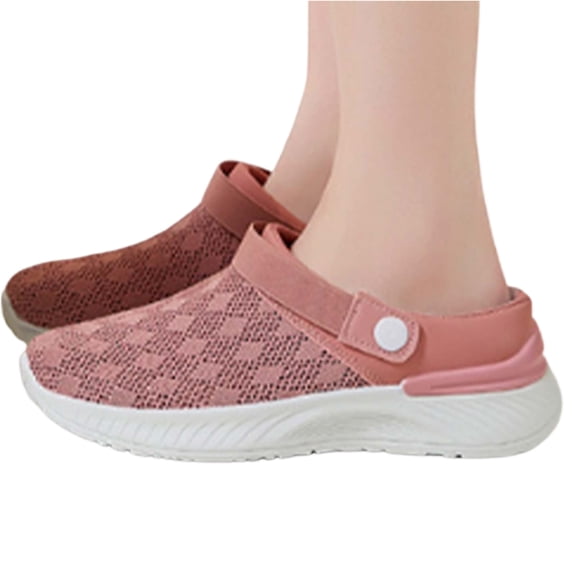 Willtoo Womens Orthopedic Sports Slip On Walking Sneakers Closed Toe Wide Width Sandals Dressy Summer Mules 2026