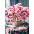 thumbnail image 1 of Taladro de diamante para pintura (DB3446) Kit de flores redondas delicadas 5D Imagen completa (p0020) 50x70cm FLhrweasw Nuevo, 1 of 1