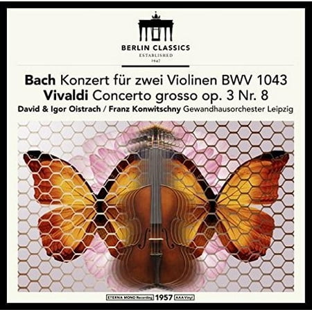 Bach & Vivaldi: Violin Concertos (Vinyl) (Elgar Violin Concerto Best Recording)