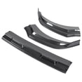 thumbnail image 2 of Lower Bumper Spoiler, Stylish Decoration Anti Collision Front Bumper Lip Scratch Protection Carbon Fiber Style  For Car, 2 of 8