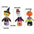 thumbnail image 2 of Halloween Decorations Set Witch Pumpkin Tabletop Figurines Cute Desktop For Home Party, 2 of 5