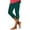 Dark Green, variant on frariair High Waisted Leggings for Women Capri Cutout Yoga Capris Lightweight Cozy Cropped Pants Solid Soft Pajams Blue