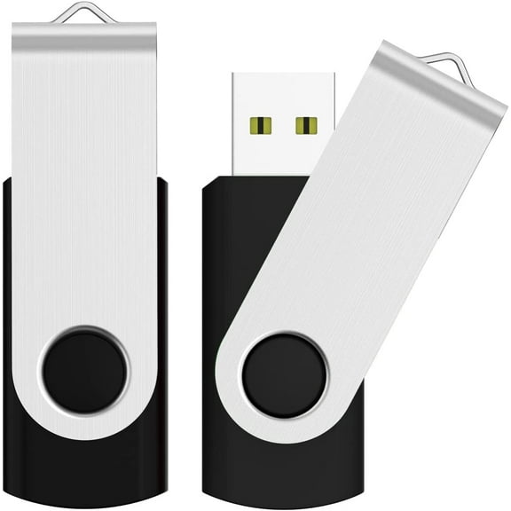 128GB 2PCS USB 3.0 Flash Drive Thumb Drive Memory Stick, (128GB USB3.0 * 2PACK BLACK)