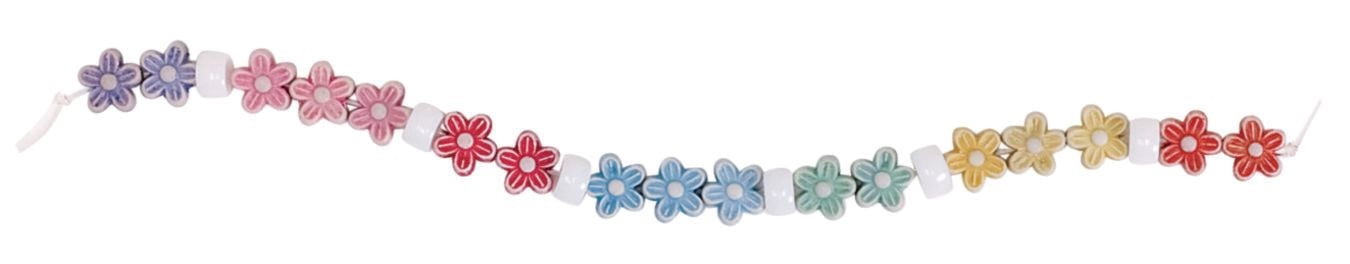 Flower Shape Beads, 1/2 lb Bag